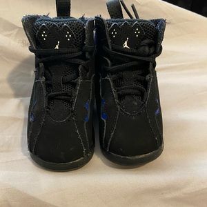 Jordan True Flight size 5C Blue and Black